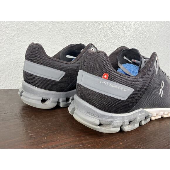 On Running Sneakers Mens 10.5 Cloudflow Black Asphalt Helion Athletic 35.99238 main image 9